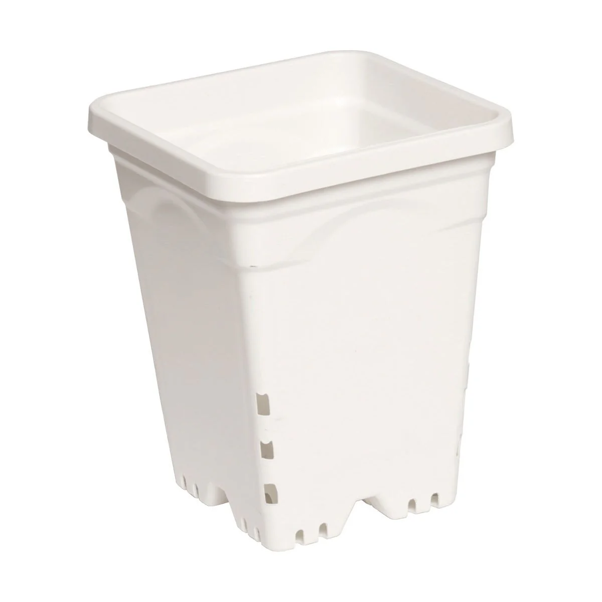 Active Aqua Square White Pot - Image 3