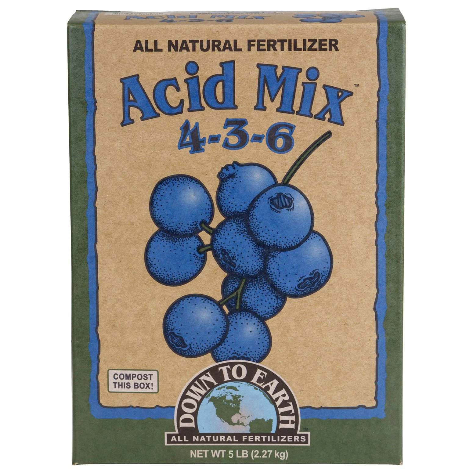 Down To Earth Acid Mix 4 - 3 - 6