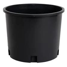 Gro Pro Premium Nursery Pots - Injection Molded- 3 Gallon Squat (Pallet of 512)