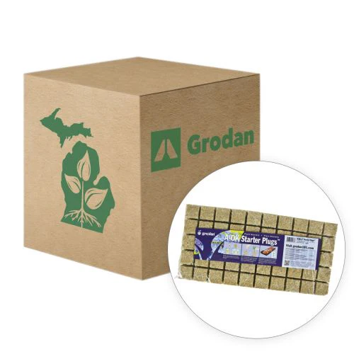 Grodan AOK Cubes - Wrapped - AO50/40- 2" (Case of 30 Sheets)