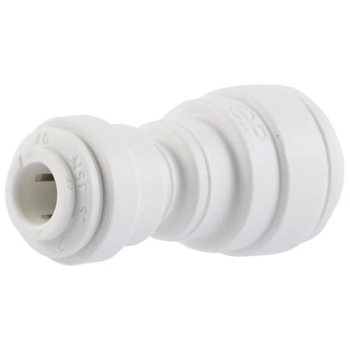 John Guest 3/8" - 1/4" QC Reducing Union Straight