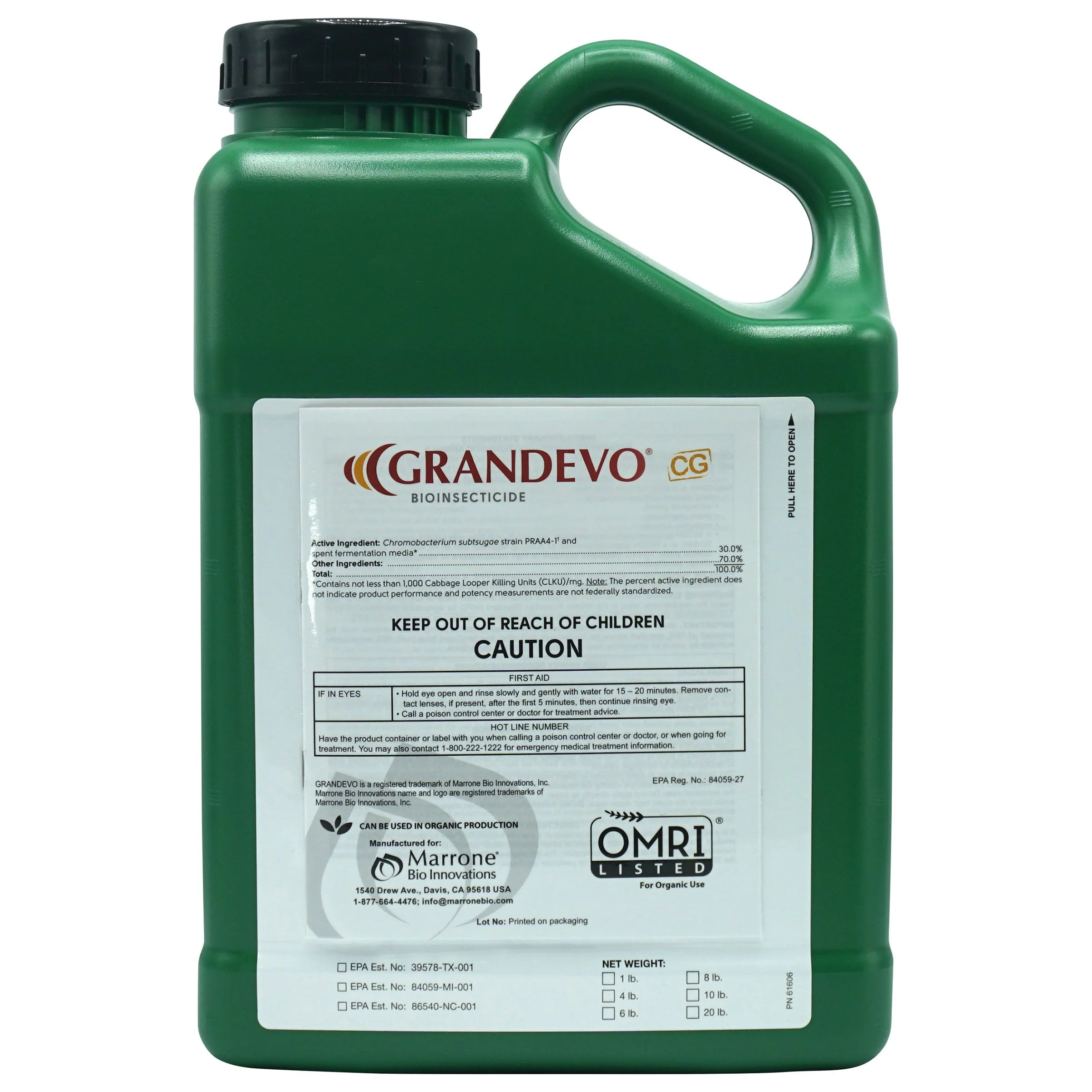 Marrone Bio Innovations Grandevo CG Insecticide - Image 2