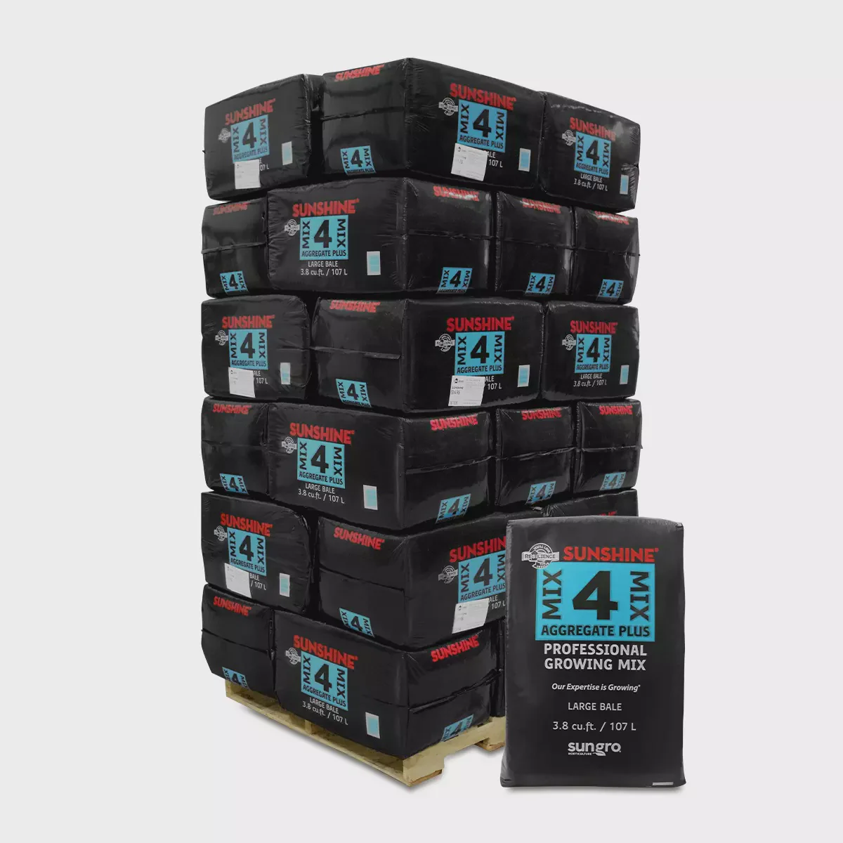 SunGro Horticulture Sunshine Mix #4 3.8 CuFt Compressed (Pallet of 30)